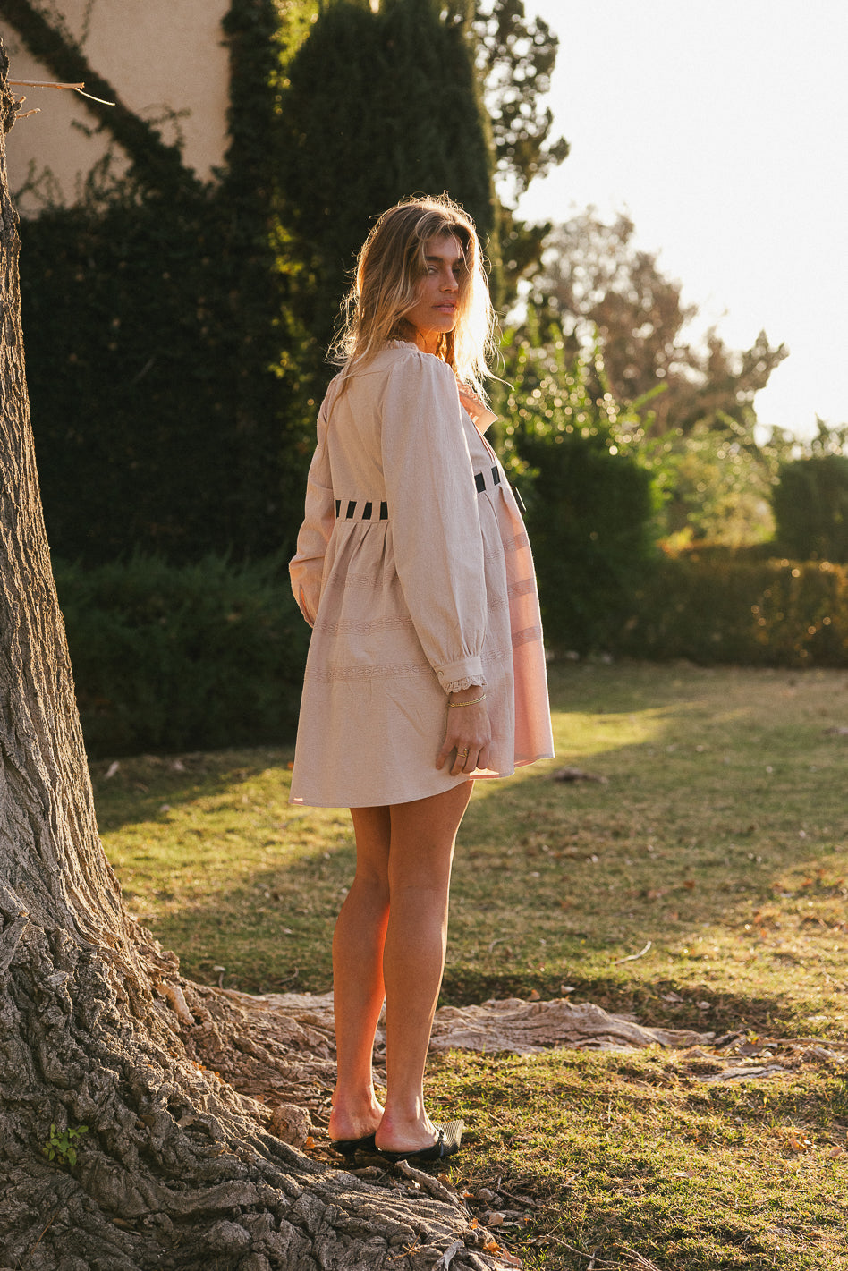 Emmie Lace Mini Dress - FINAL SALE