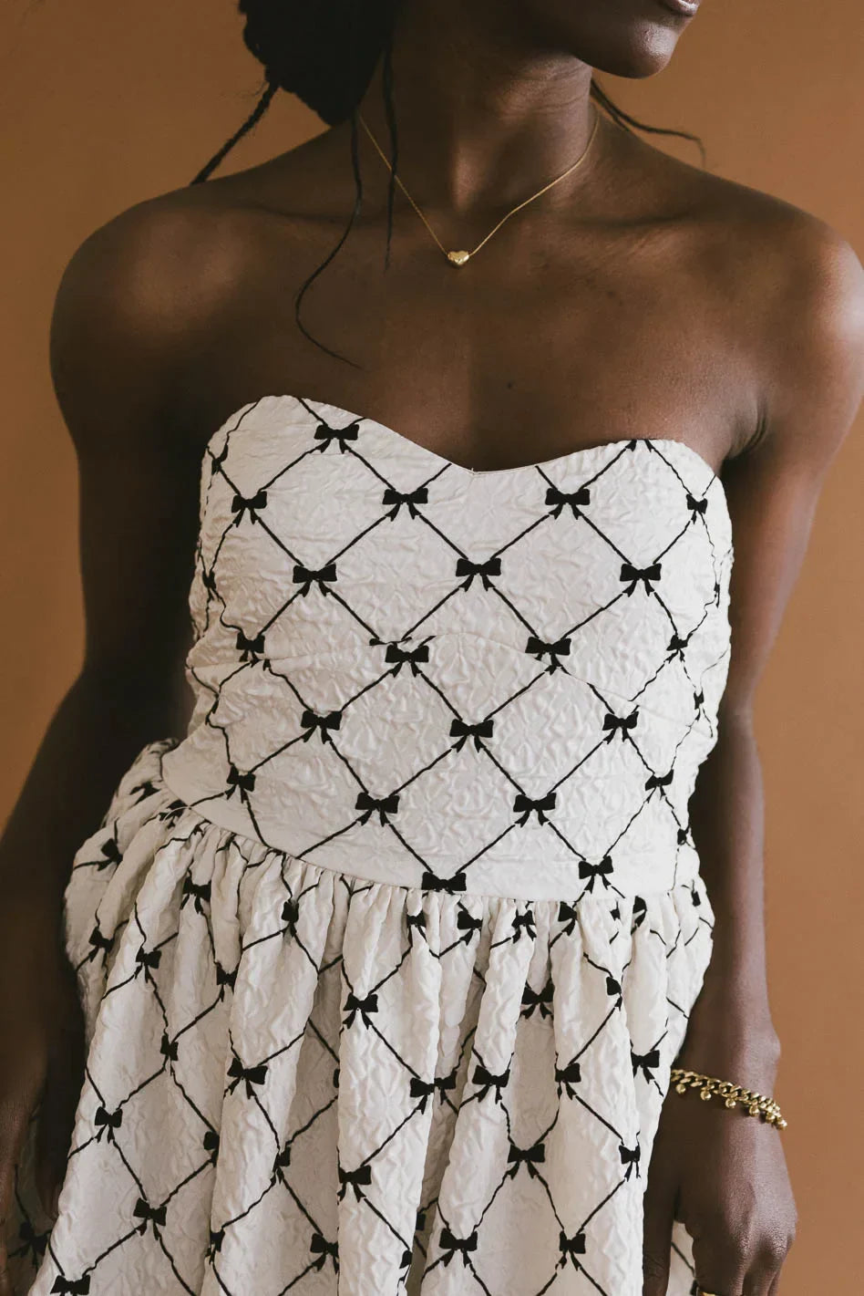 Sienna Bow Mini Dress - FINAL SALE