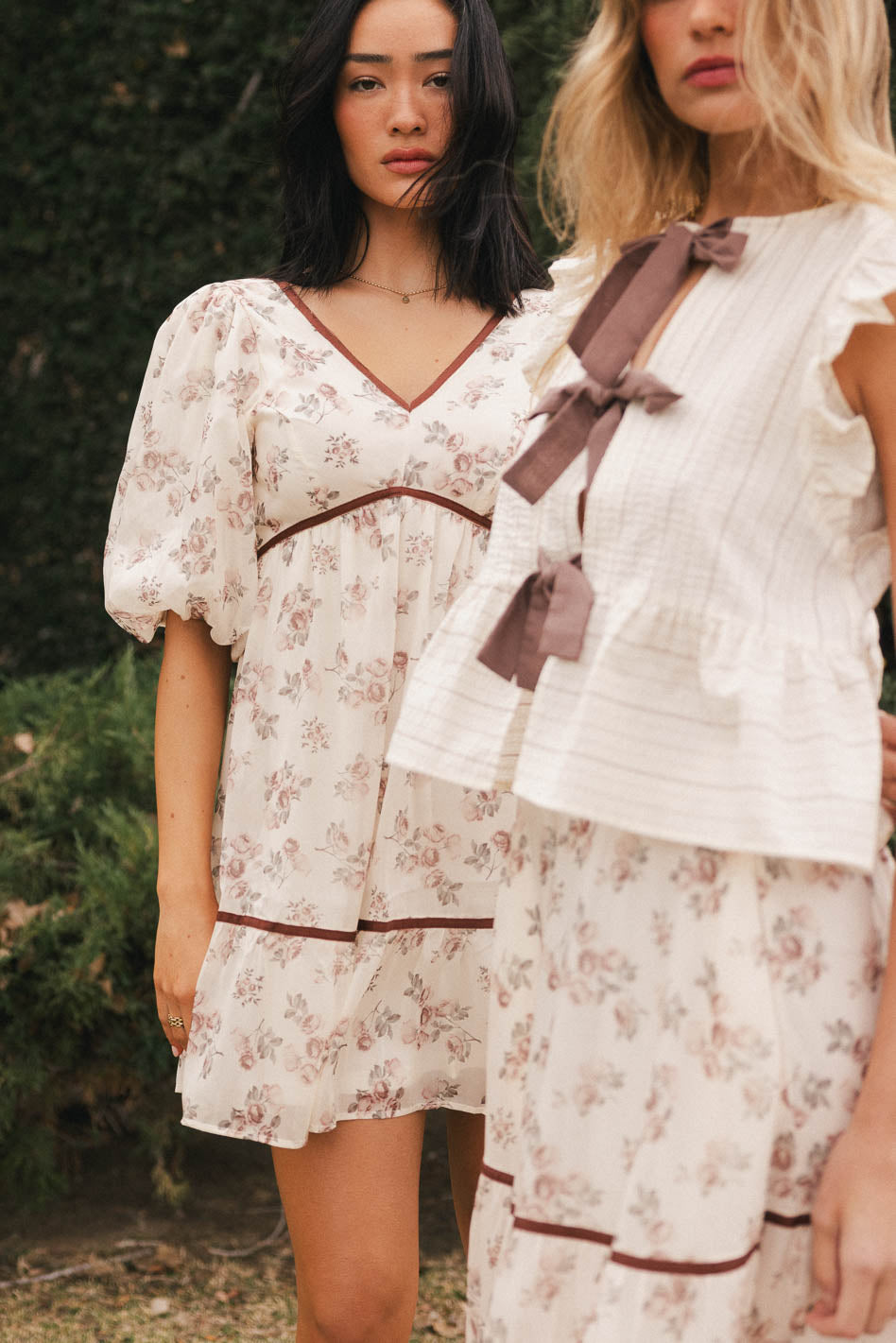 Lincoln Ribbon Trim Mini Dress - FINAL SALE