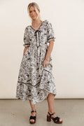 Petra Floral Midi Dress