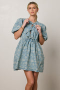 Pony Denim Mini Dress