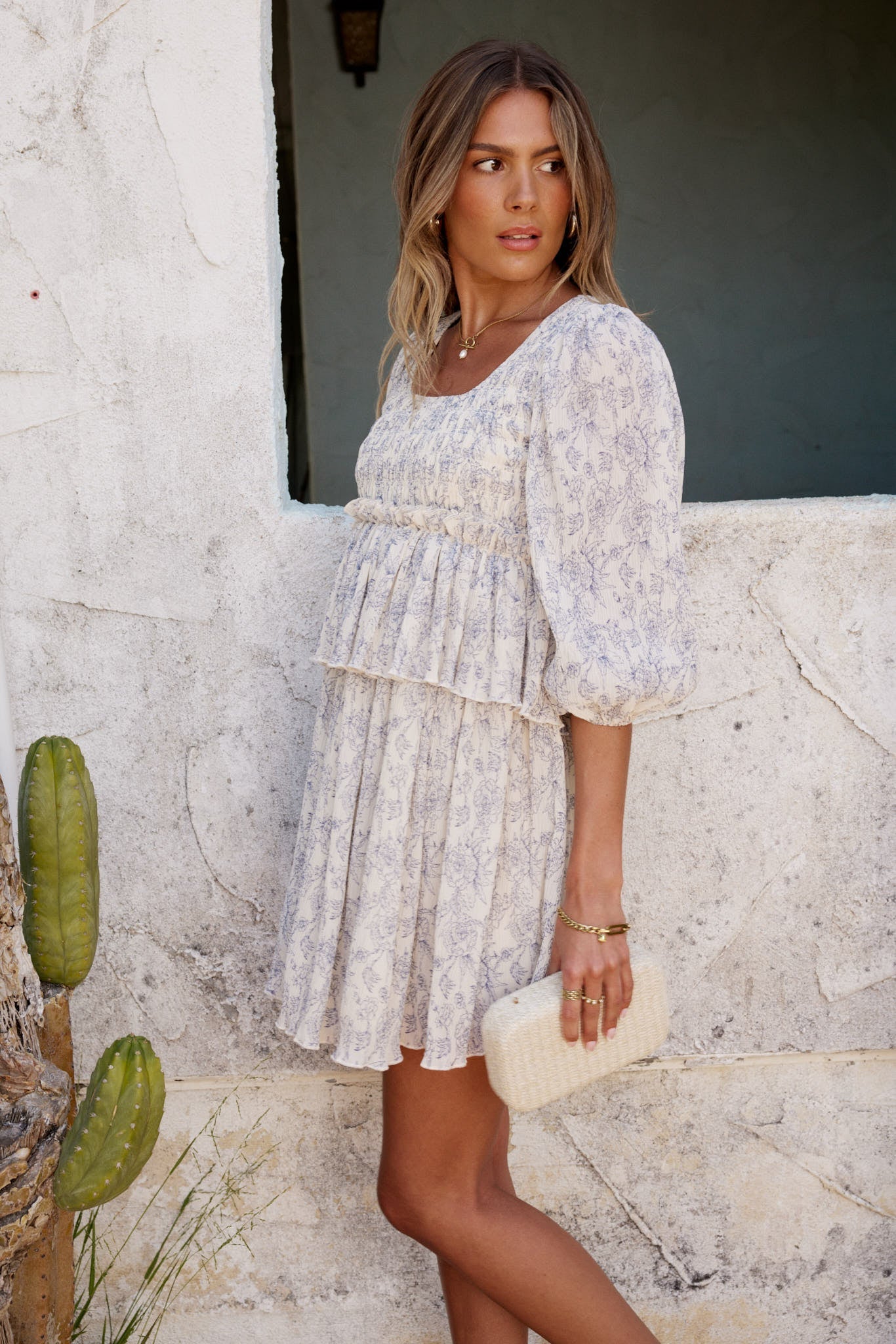 Hana Floral Mini Dress