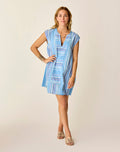 Zuma Stitched Coverup: Sky Blue Texture
